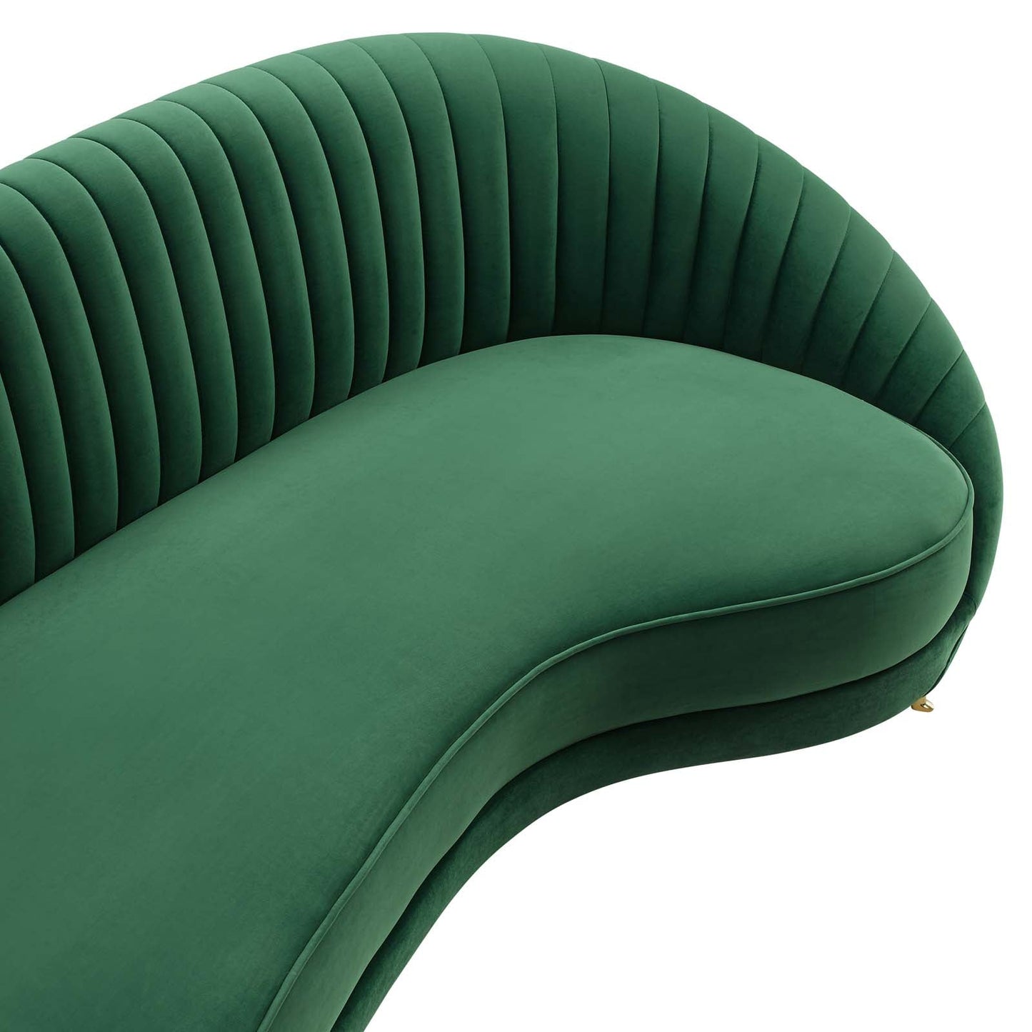 Camber Channel Tufted Performance Velvet Sofa by Modway