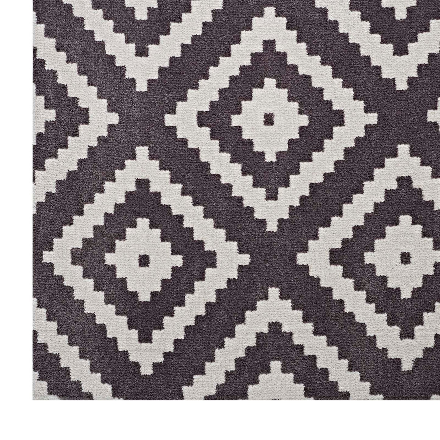 Alika Abstract Diamond Trellis 5x8 Area Rug by Modway