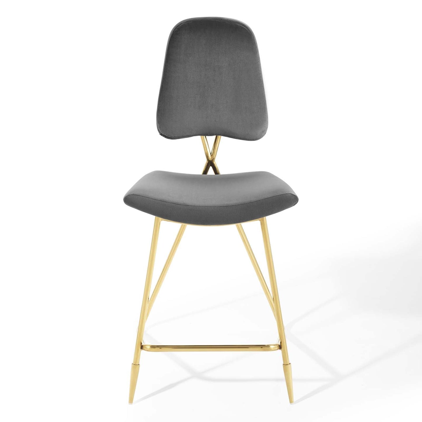 Ponder Performance Velvet Counter Stool by Modway