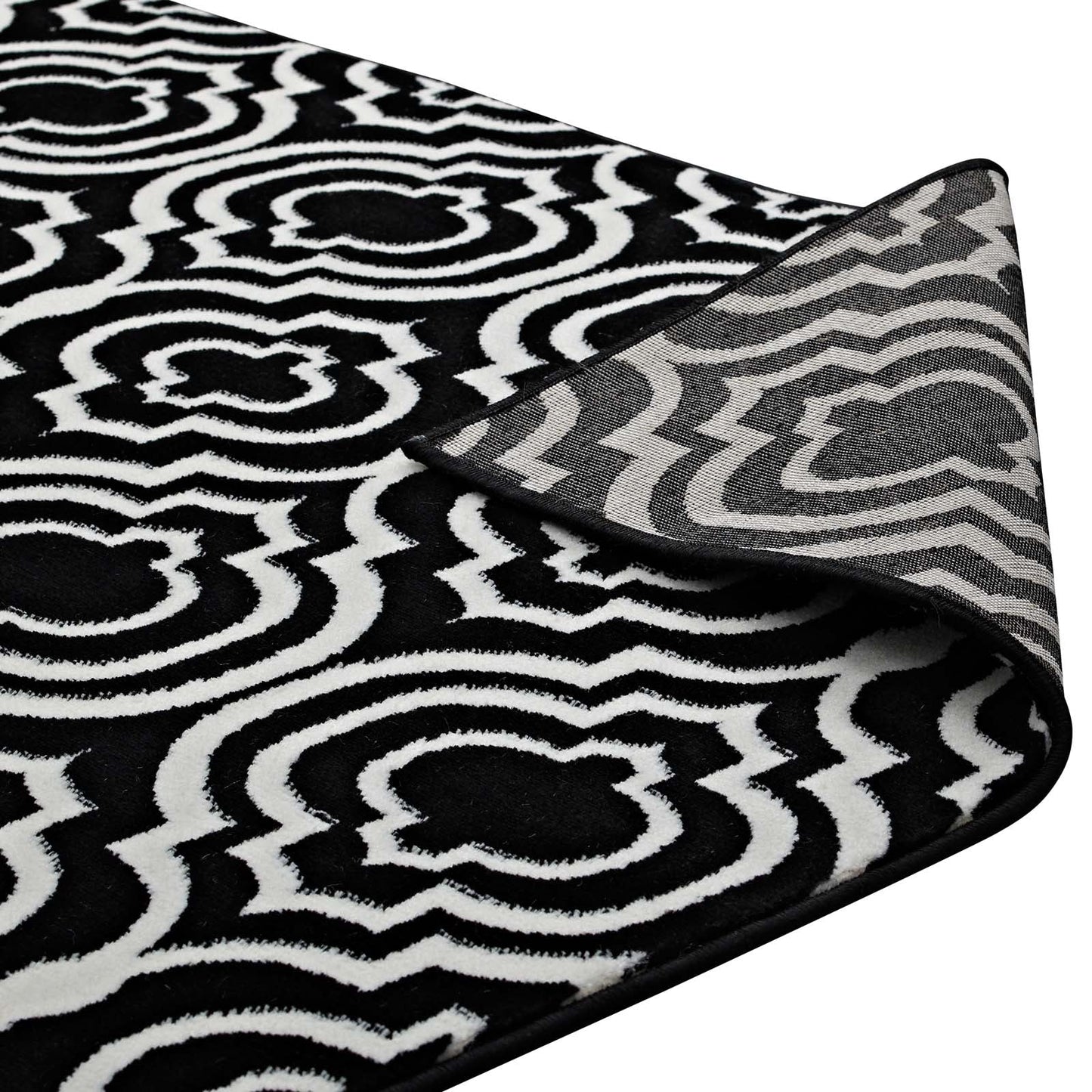 Frame Transitional Moroccan Trellis 8x10 Area Rug by Modway