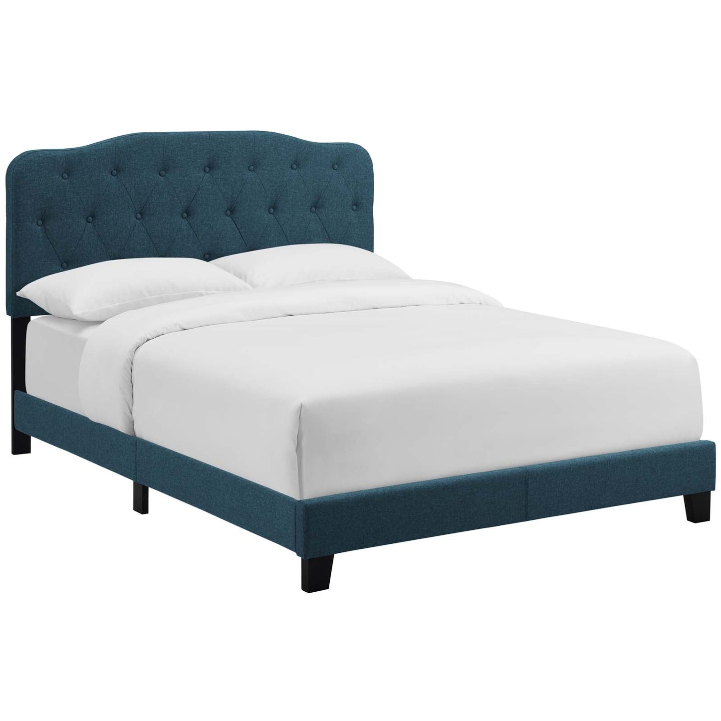 Amelia Upholstered Fabric Queen Bed by Modway