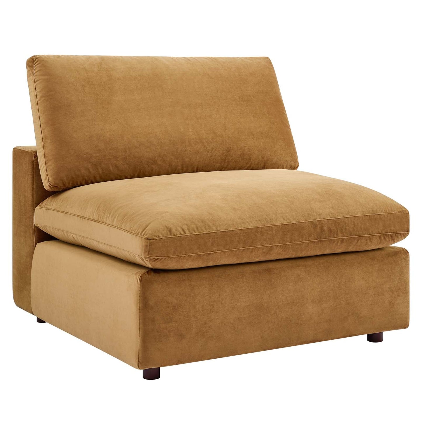 Commix Down Filled Overstuffed Performance Velvet 3-Seater Sofa by Modway