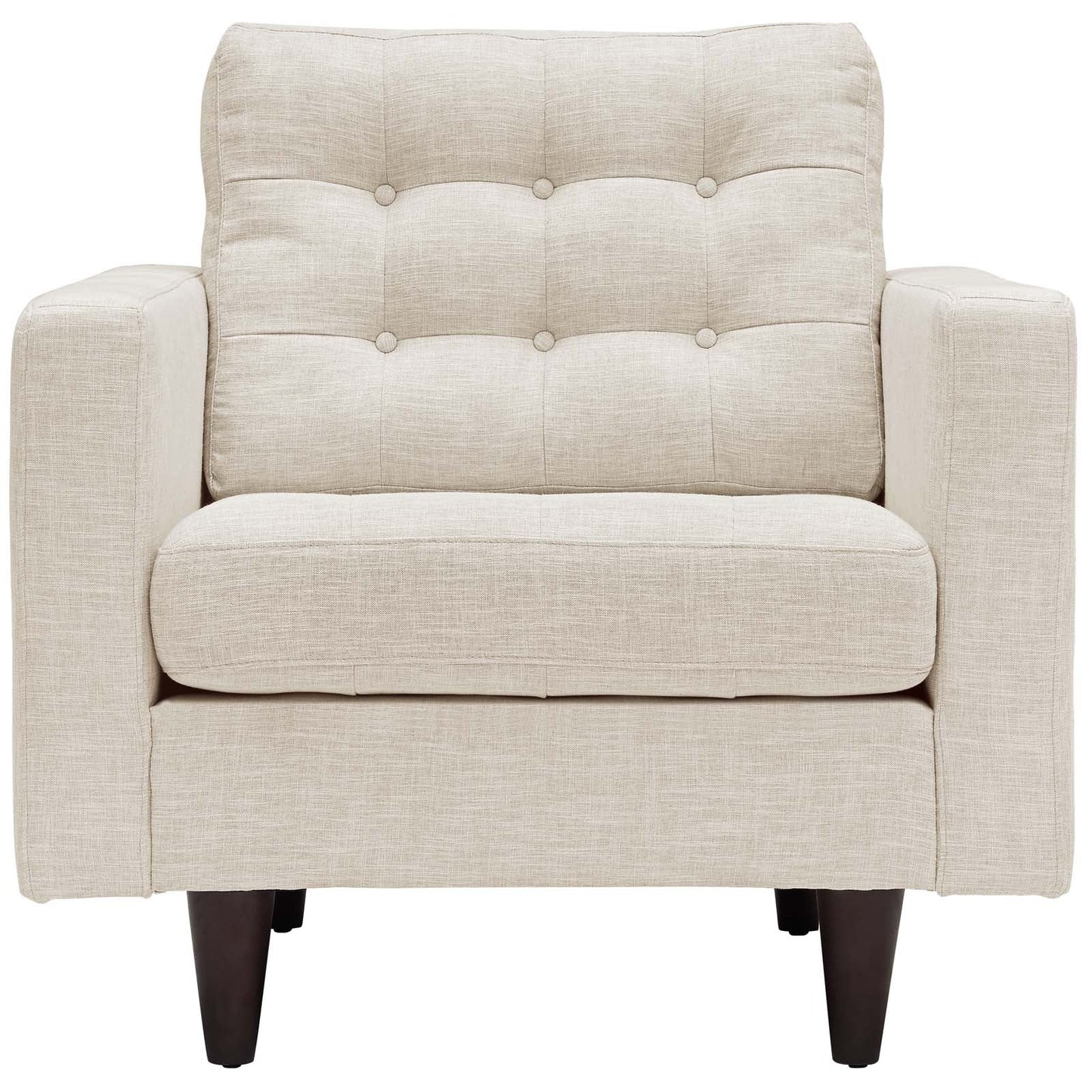 Empress Upholstered Fabric Armchair by Modway