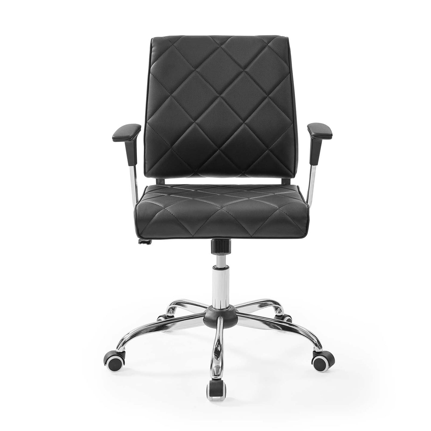 Lattice Vinyl Office Chair by Modway