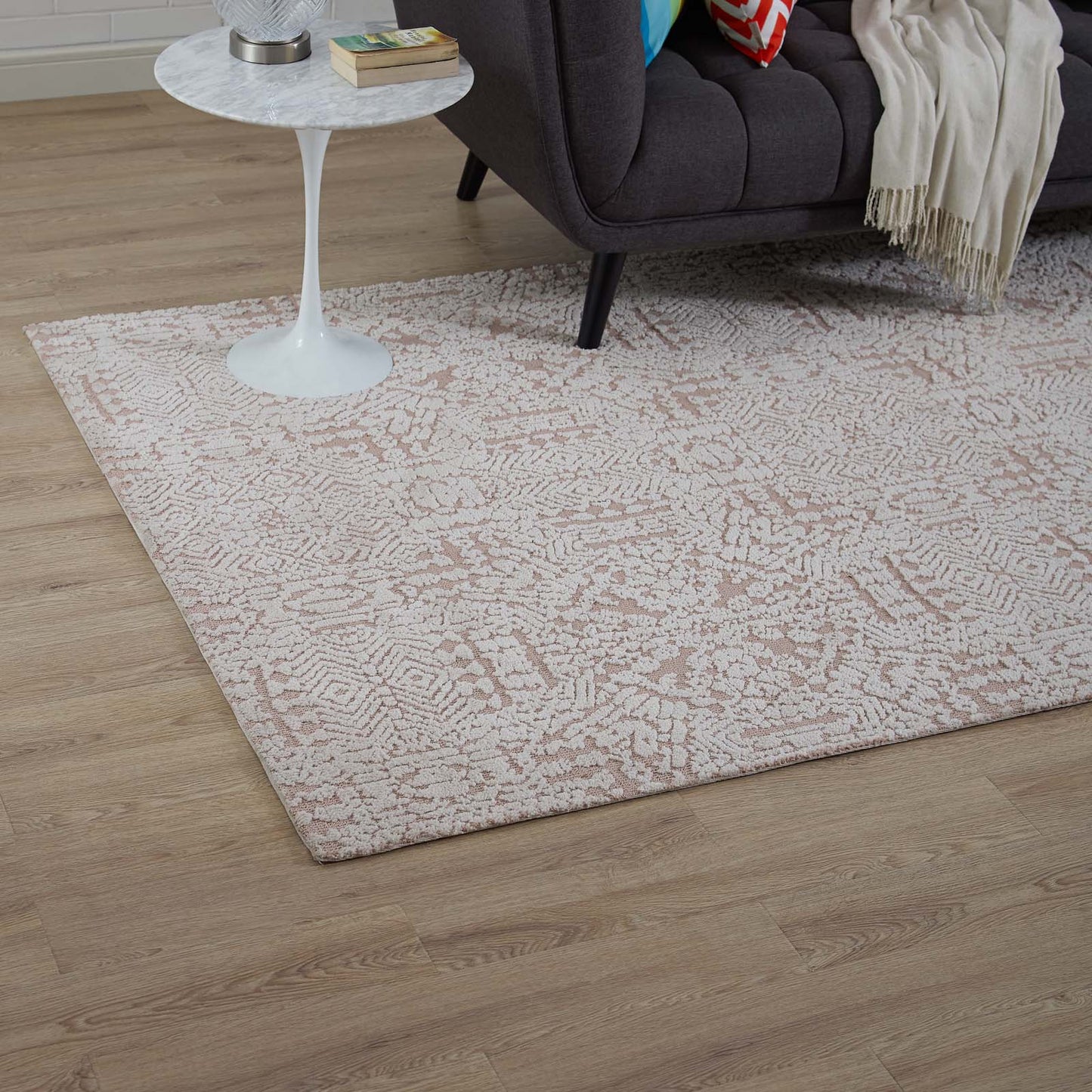 Javiera Contemporary Moroccan 5x8 Area Rug by Modway