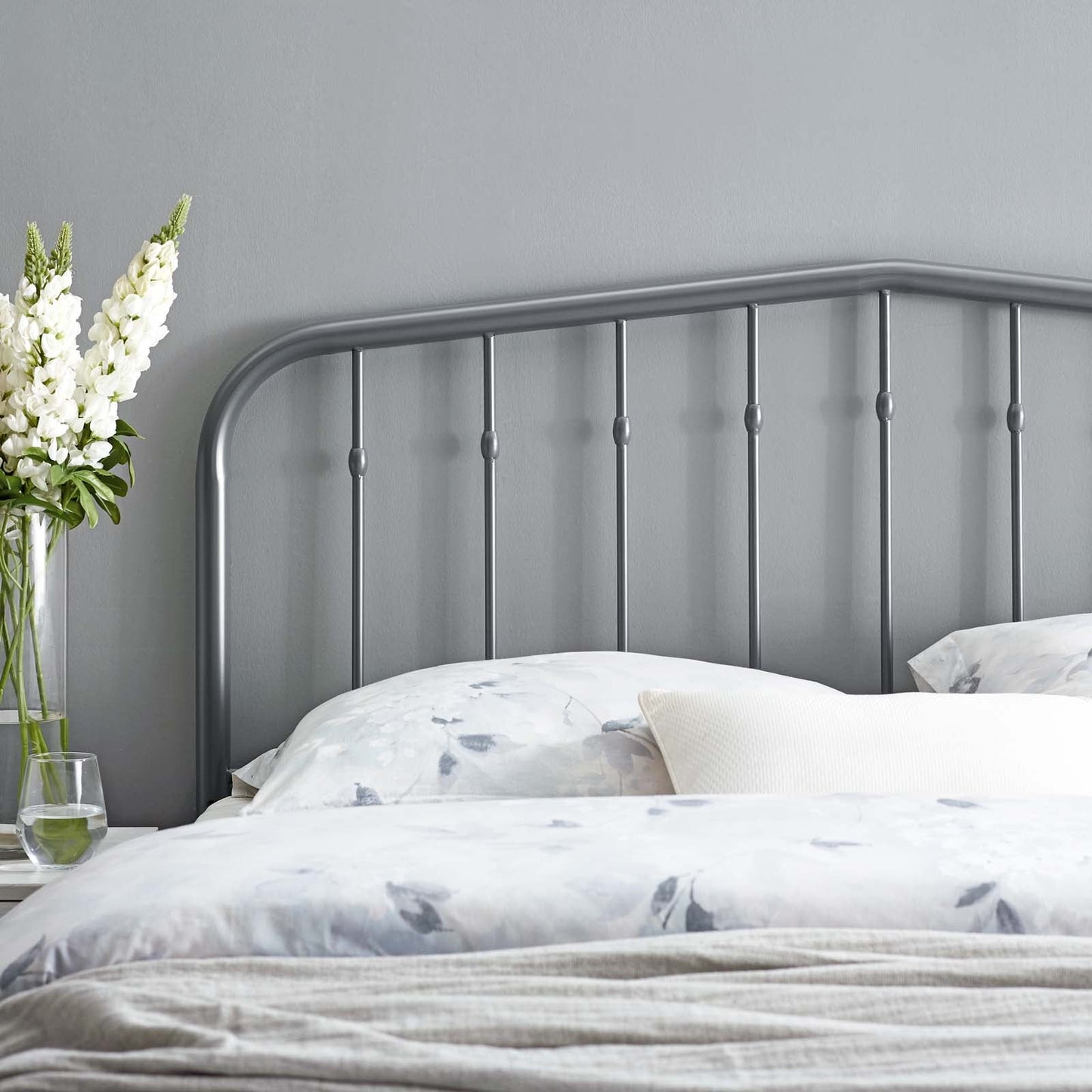 Lennon Metal Twin Headboard by Modway