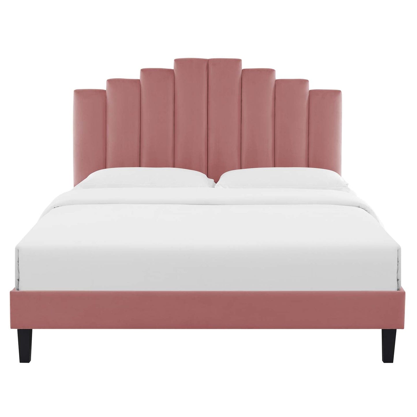 Elise Performance Velvet King Platform Bed by Modway