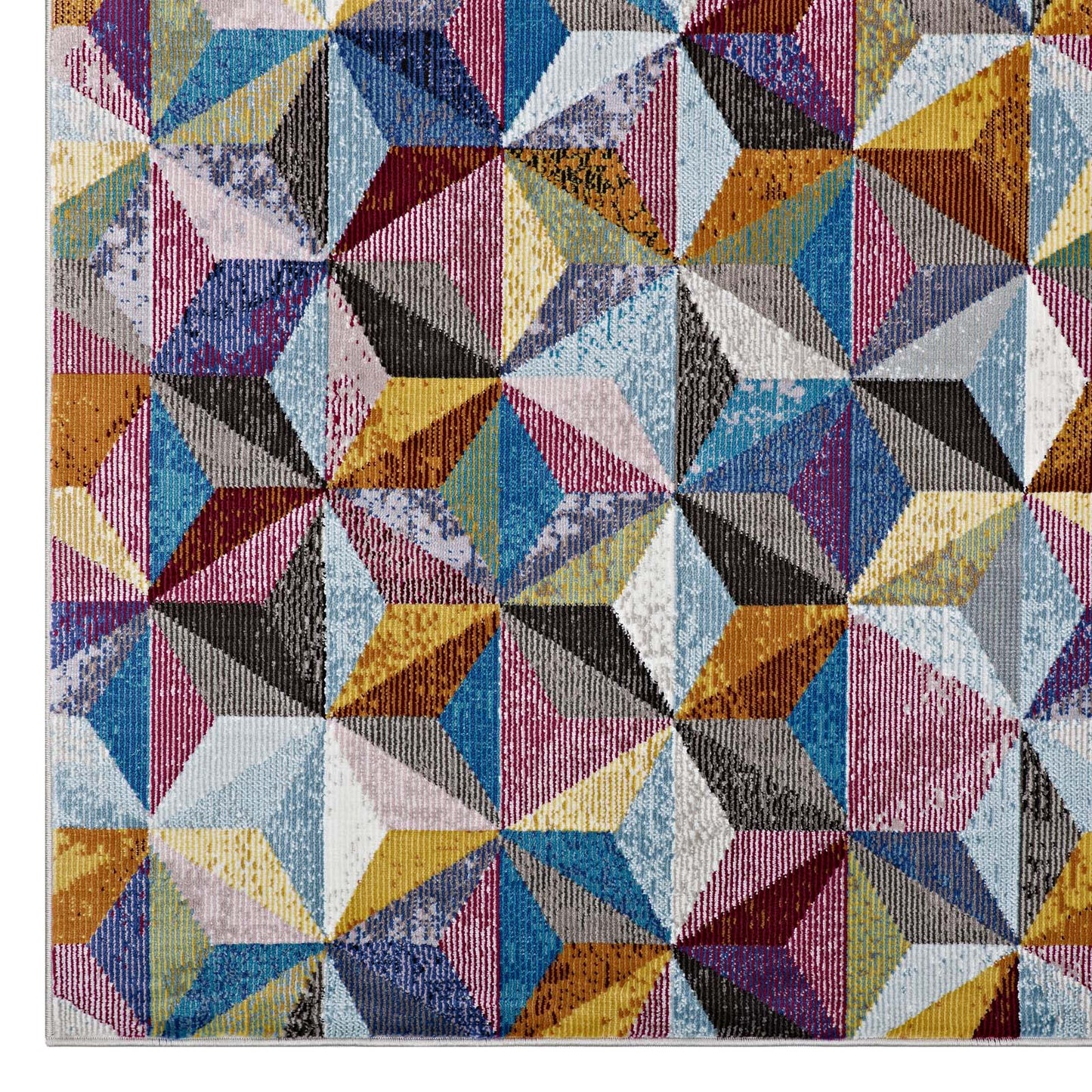 Arisa Geometric Hexagon Mosaic 5x8 Area Rug by Modway