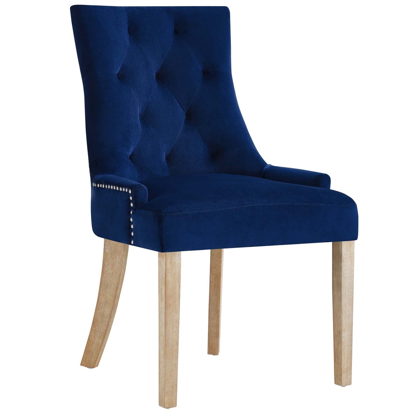 Pose Performance Velvet Dining Chair Set of 4 by Modway