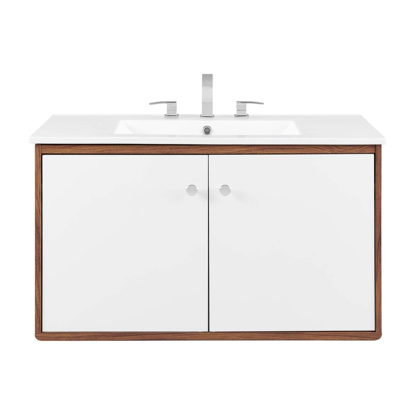 Transmit 36" Wall-Mount Bathroom Vanity by Modway