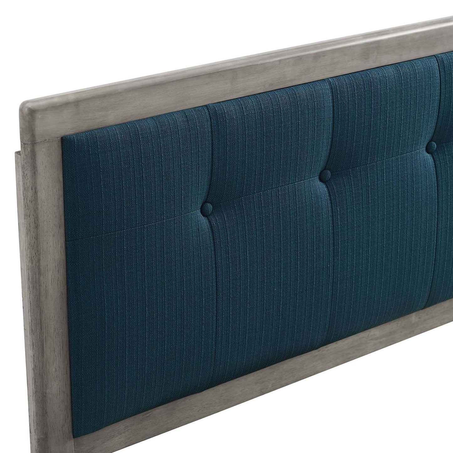 Draper Tufted Fabric and Wood Queen Headboard by Modway
