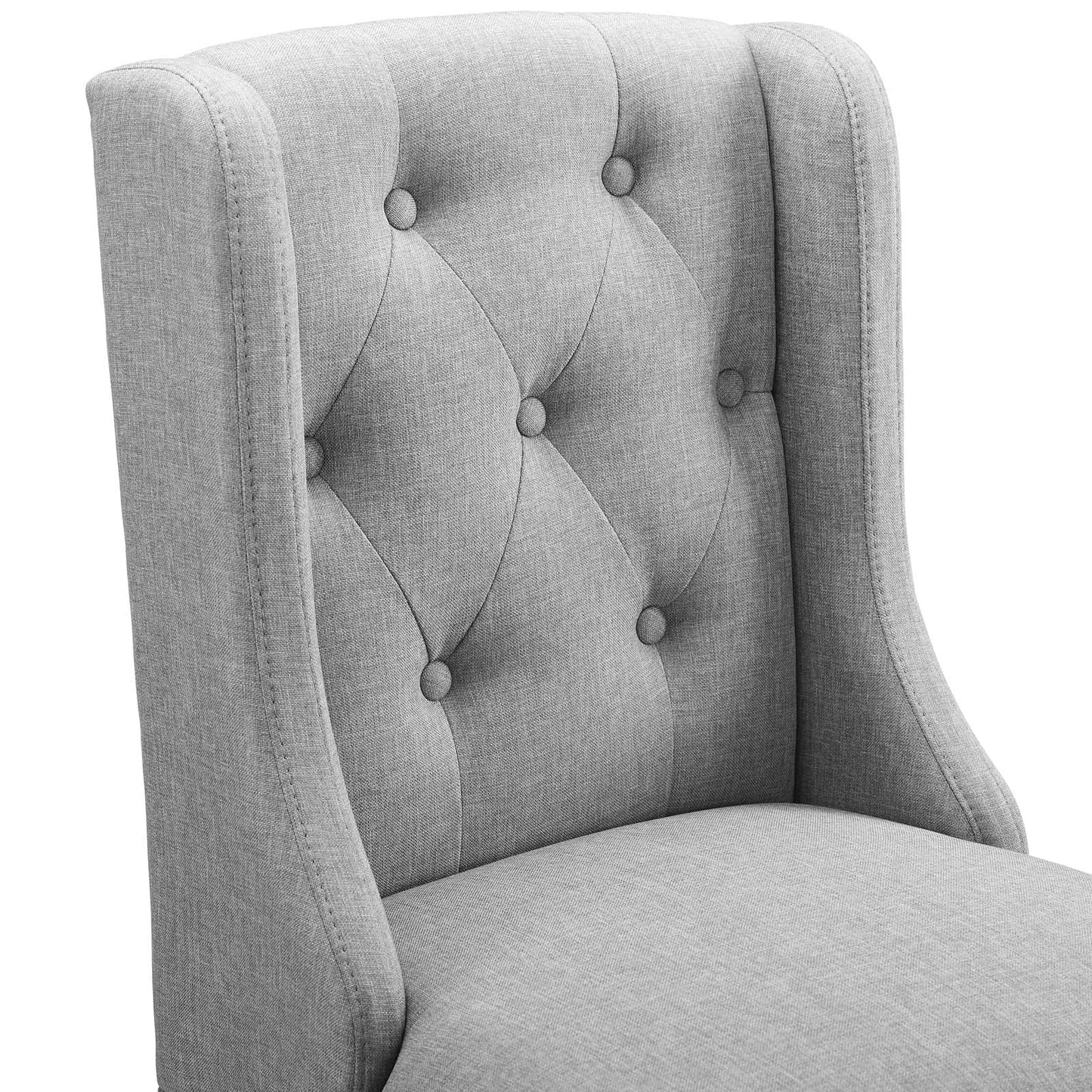 Baronet Upholstered Fabric Bar Stool Set of 2 by Modway
