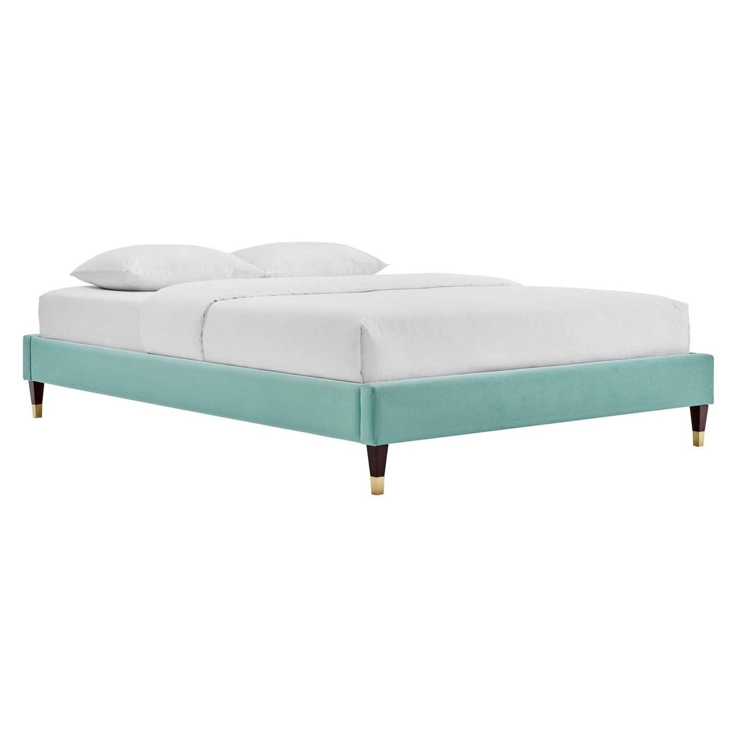 Harlow Performance Velvet Full Platform Bed Frame by Modway