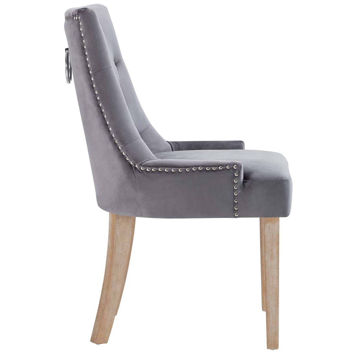 Pose Performance Velvet Dining Chair Set of 4 by Modway