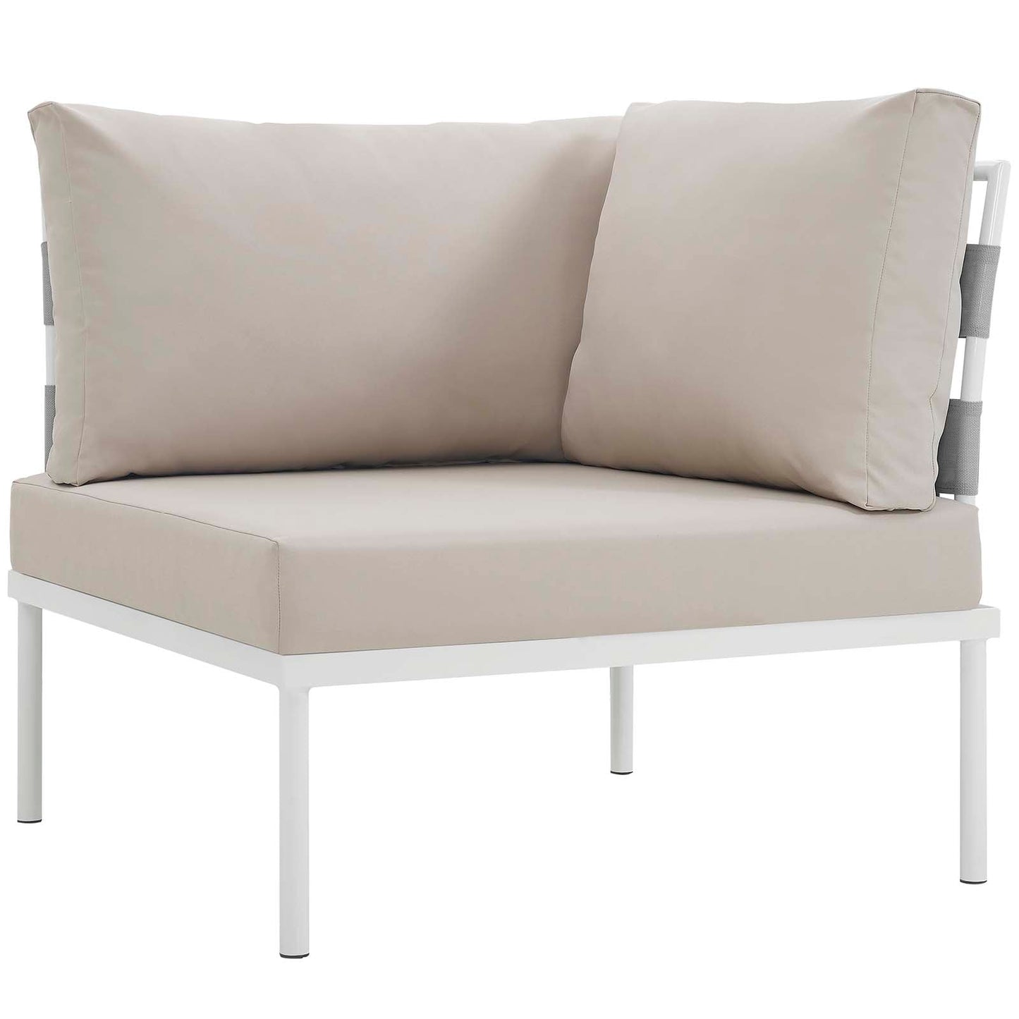 Harmony 10 Piece Outdoor Patio Aluminum Sectional Sofa Set by Modway