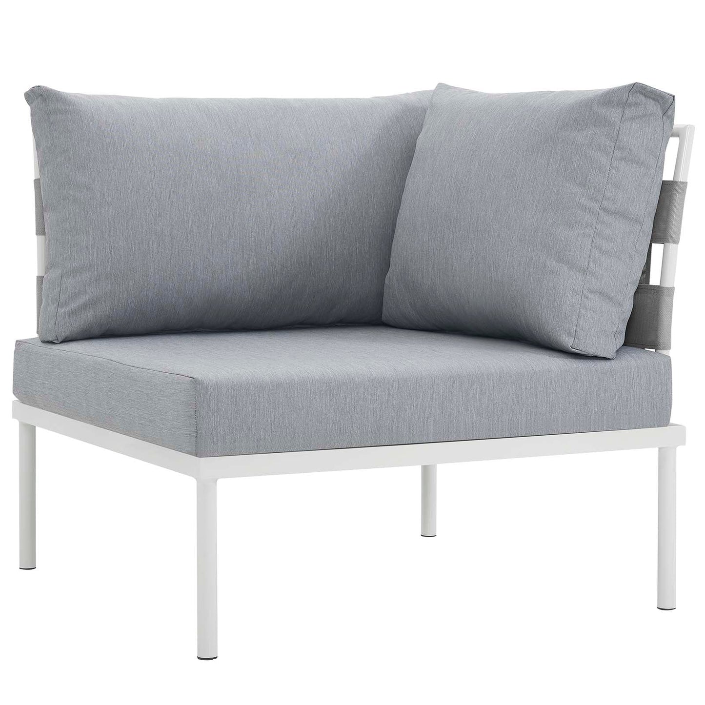 Harmony 10 Piece Outdoor Patio Aluminum Sectional Sofa Set by Modway