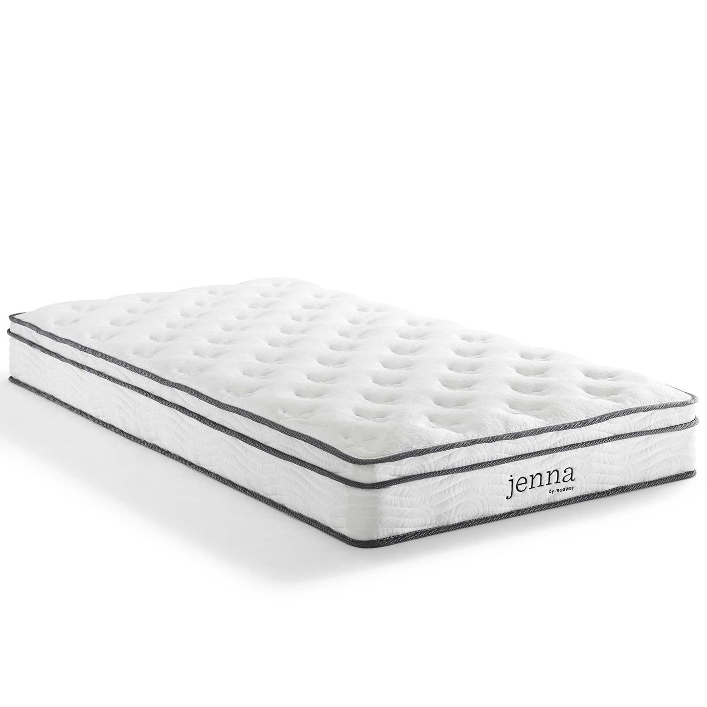 Jenna 8" Innerspring and Foam King Mattress by Modway