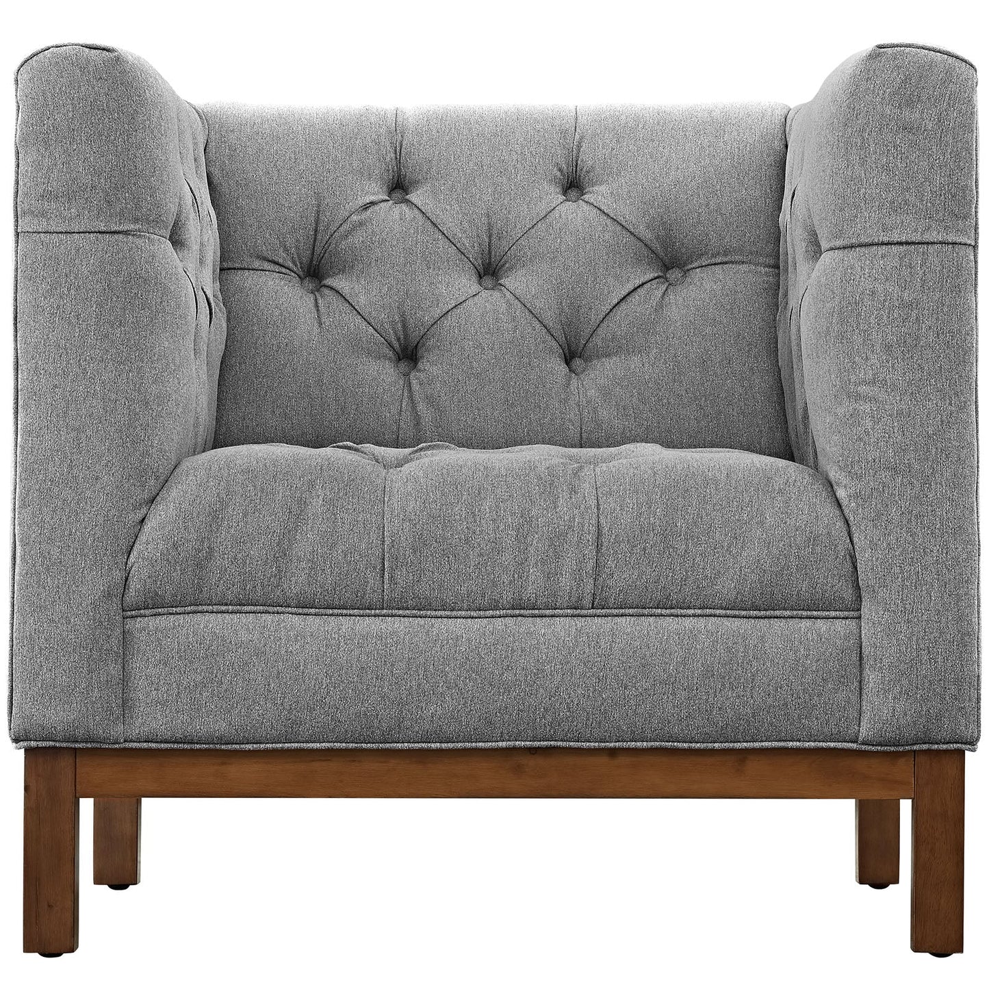 Panache Upholstered Fabric Living Room Set Set of 2 by Modway