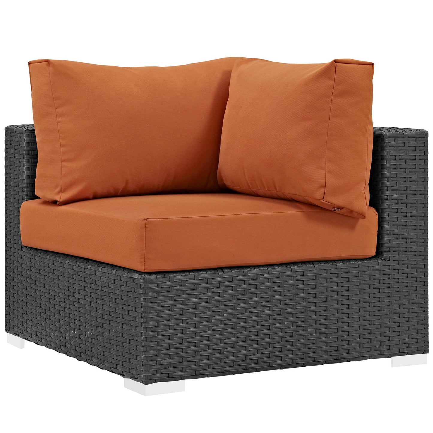 Sojourn 10 Piece Outdoor Patio Sunbrella¨ Sectional Set by Modway