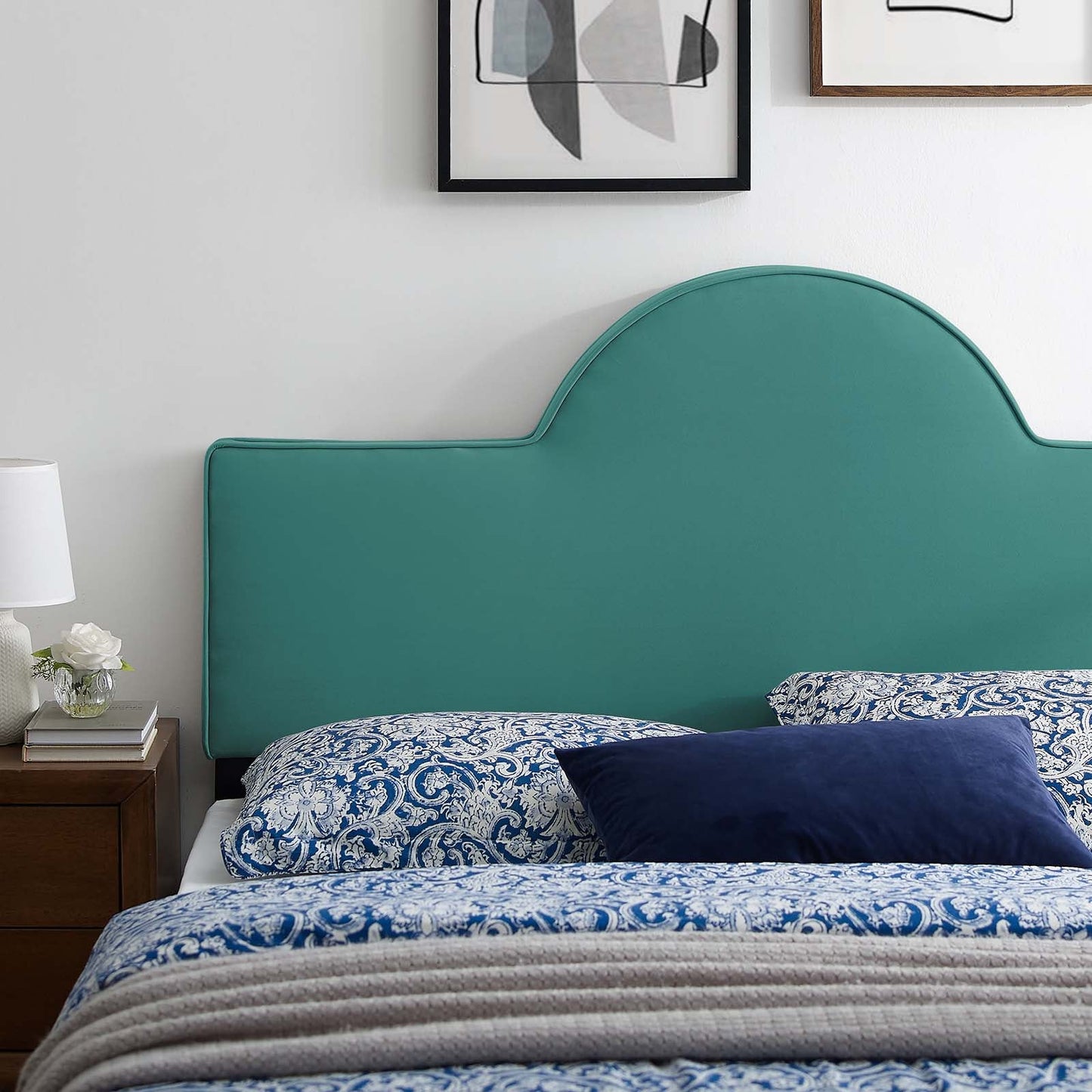 Dawn Performance Velvet Twin Headboard by Modway