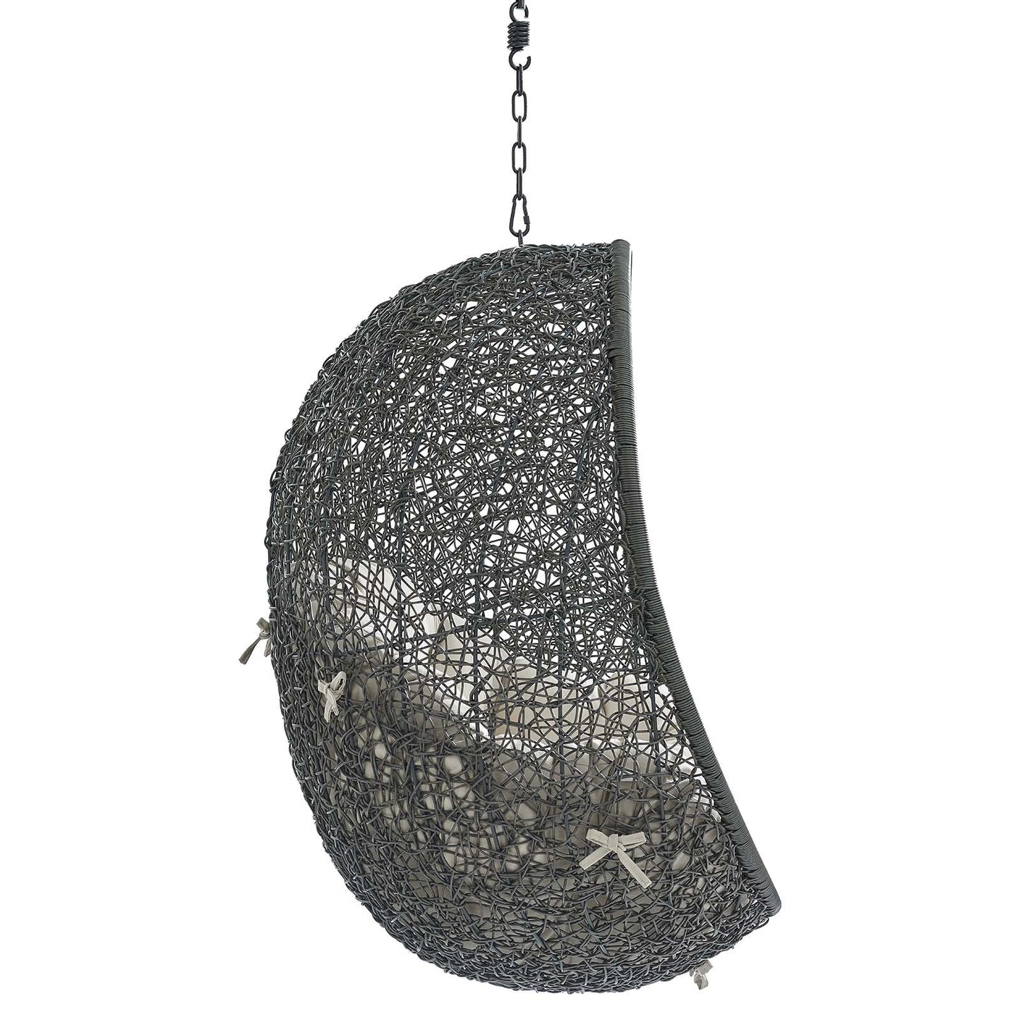 Hide Sunbrella¨ Fabric Swing Outdoor Patio Lounge Chair Without Stand by Modway