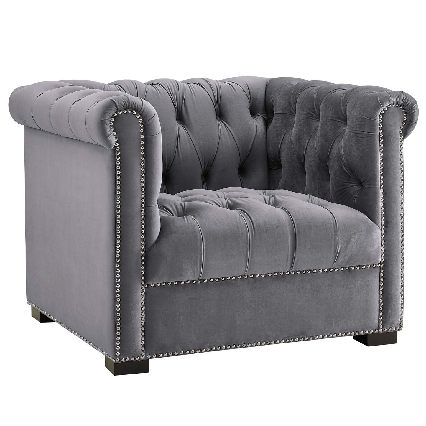 Heritage Performance Velvet Armchair by Modway