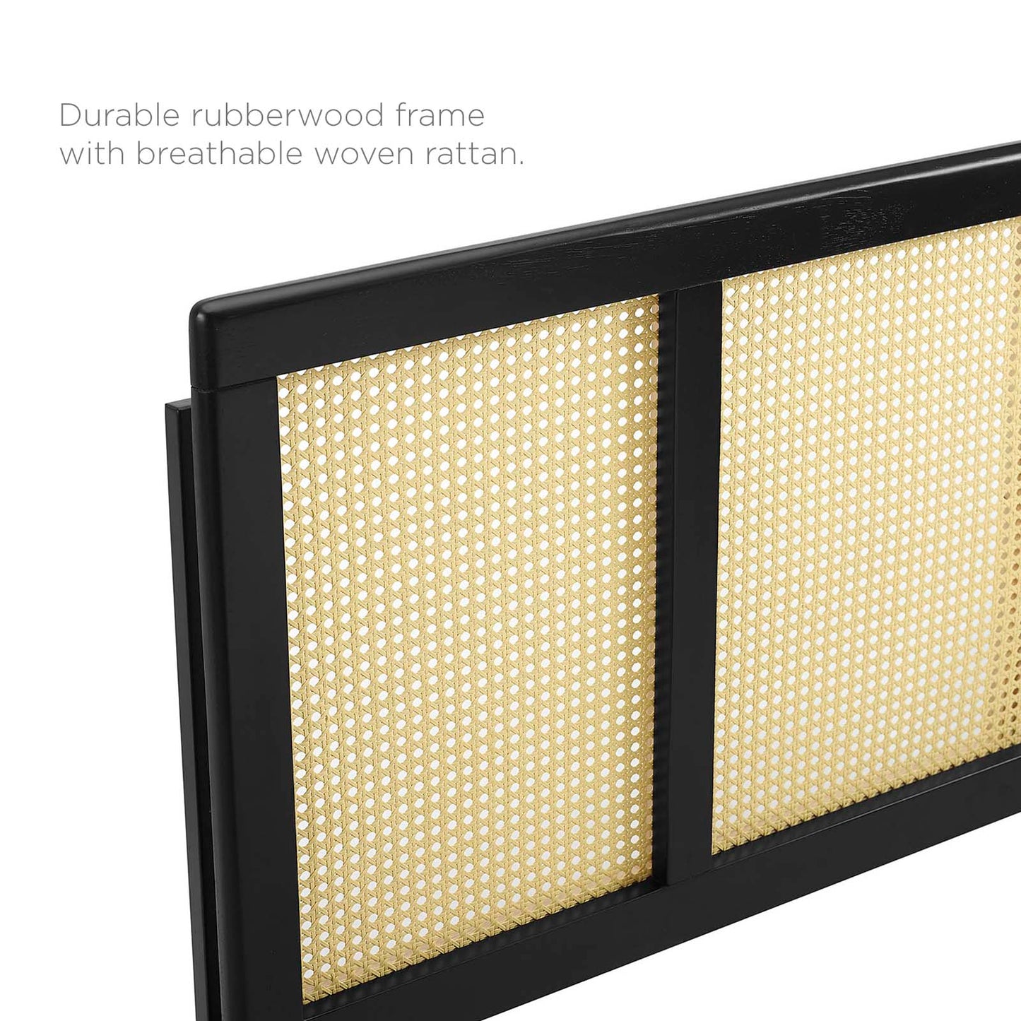 Delmare Cane King Headboard by Modway
