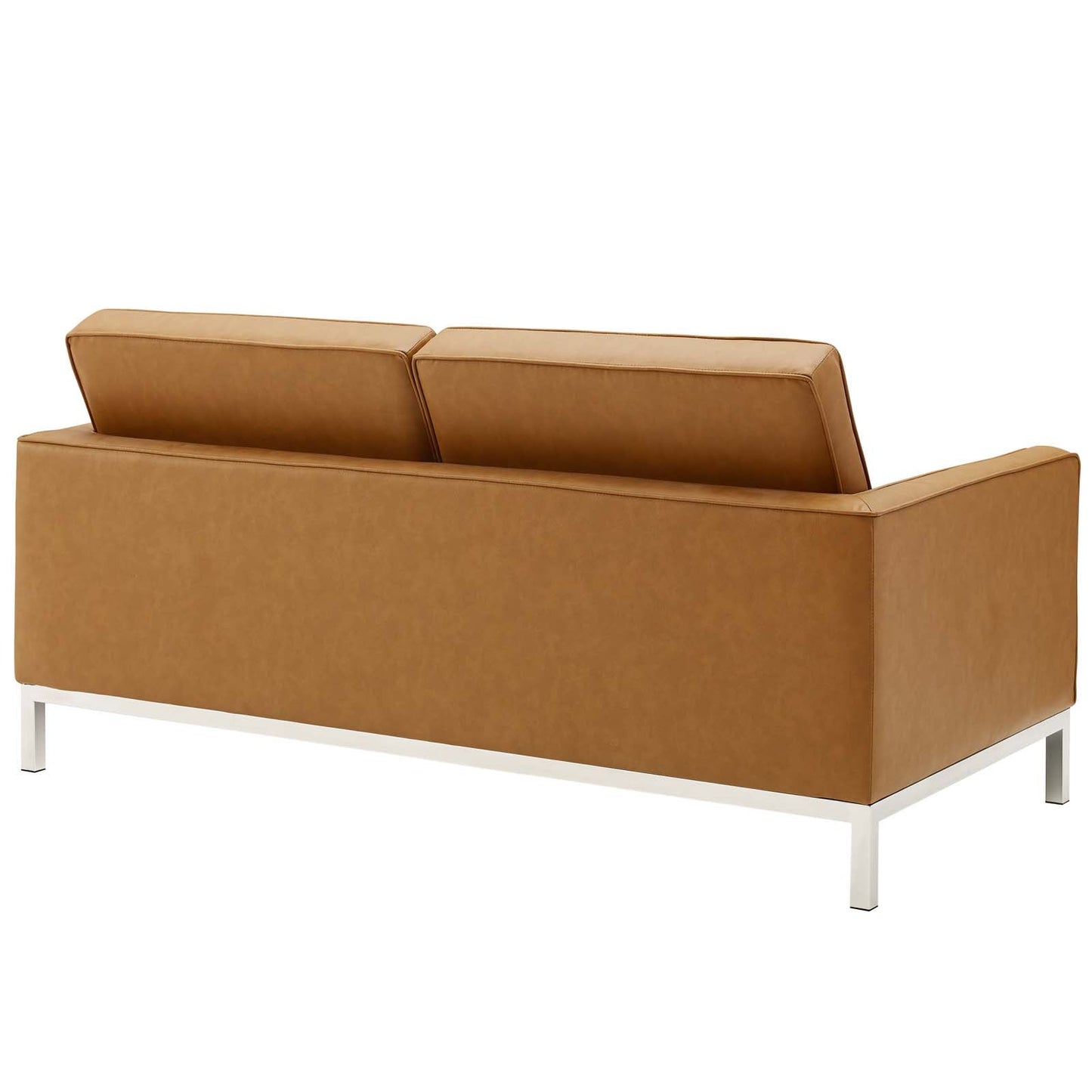 Loft 2-Piece Tufted Vegan Leather Furniture Set by Modway