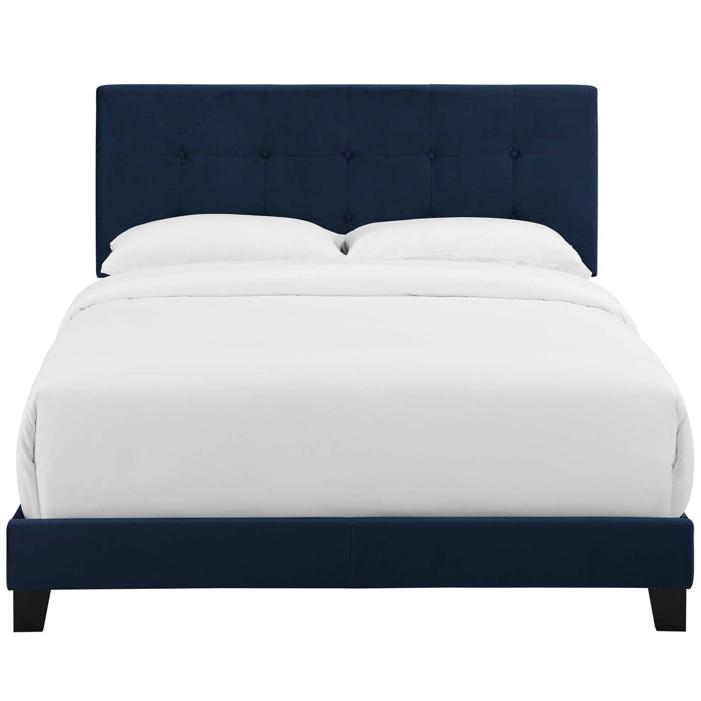 Amira Performance Velvet Queen Bed by Modway