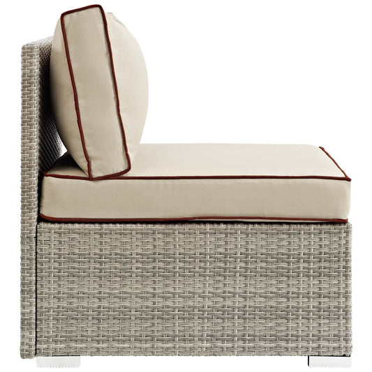 Repose Outdoor Patio Armless Chair by Modway