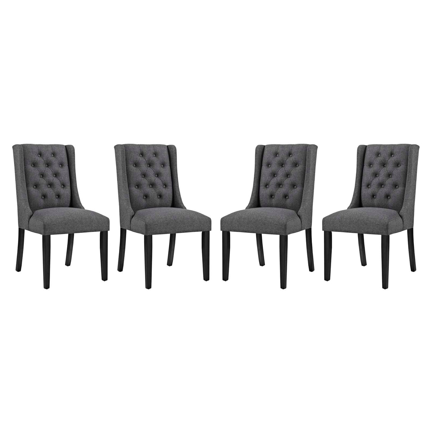 Baronet Fabric Dining Chair Set of 4 by Modway