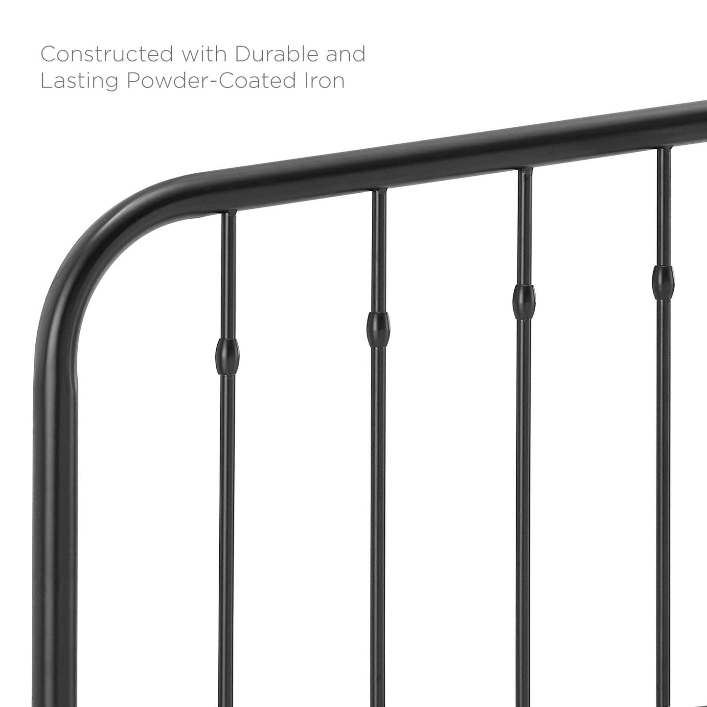 Lennon Metal Twin Headboard by Modway
