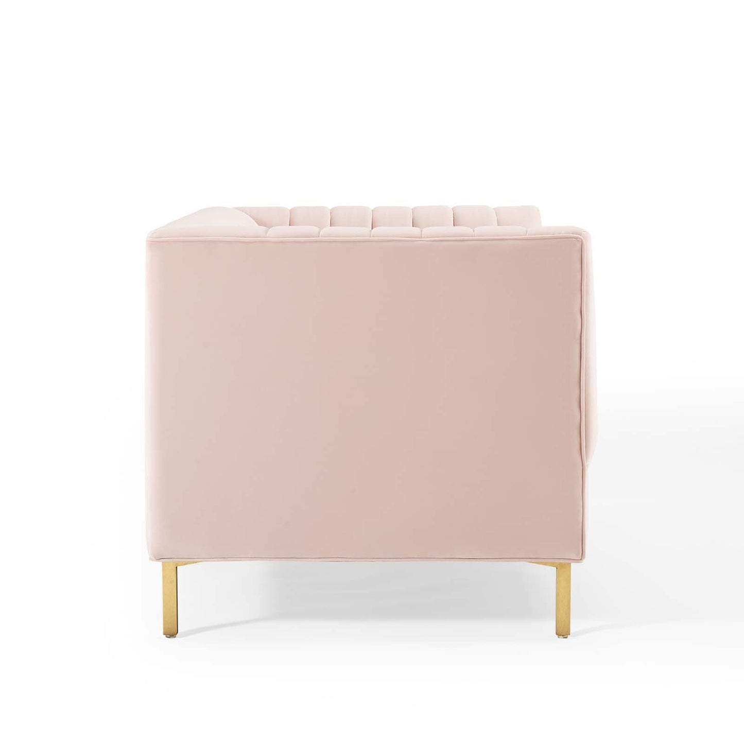 Shift Channel Tufted Performance Velvet Loveseat by Modway