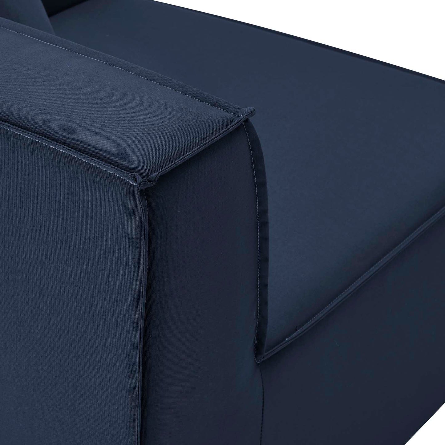 Saybrook Outdoor Patio Upholstered Loveseat and Ottoman Set by Modway