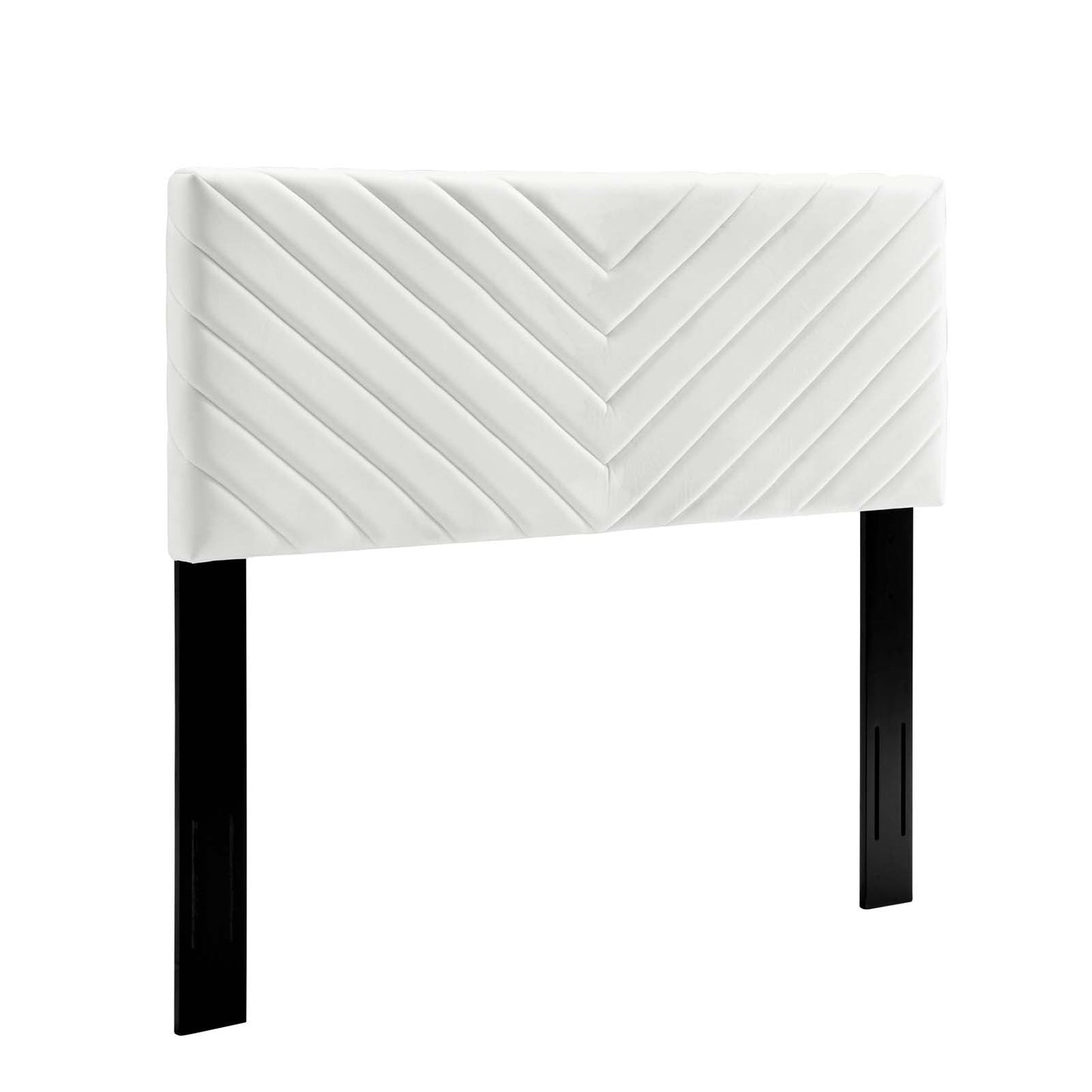 Alyson Angular Channel Tufted Performance Velvet King / California King Headboard by Modway