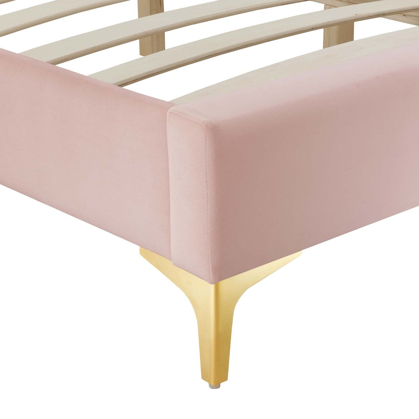 Sutton Performance Velvet Queen Bed Frame by Modway
