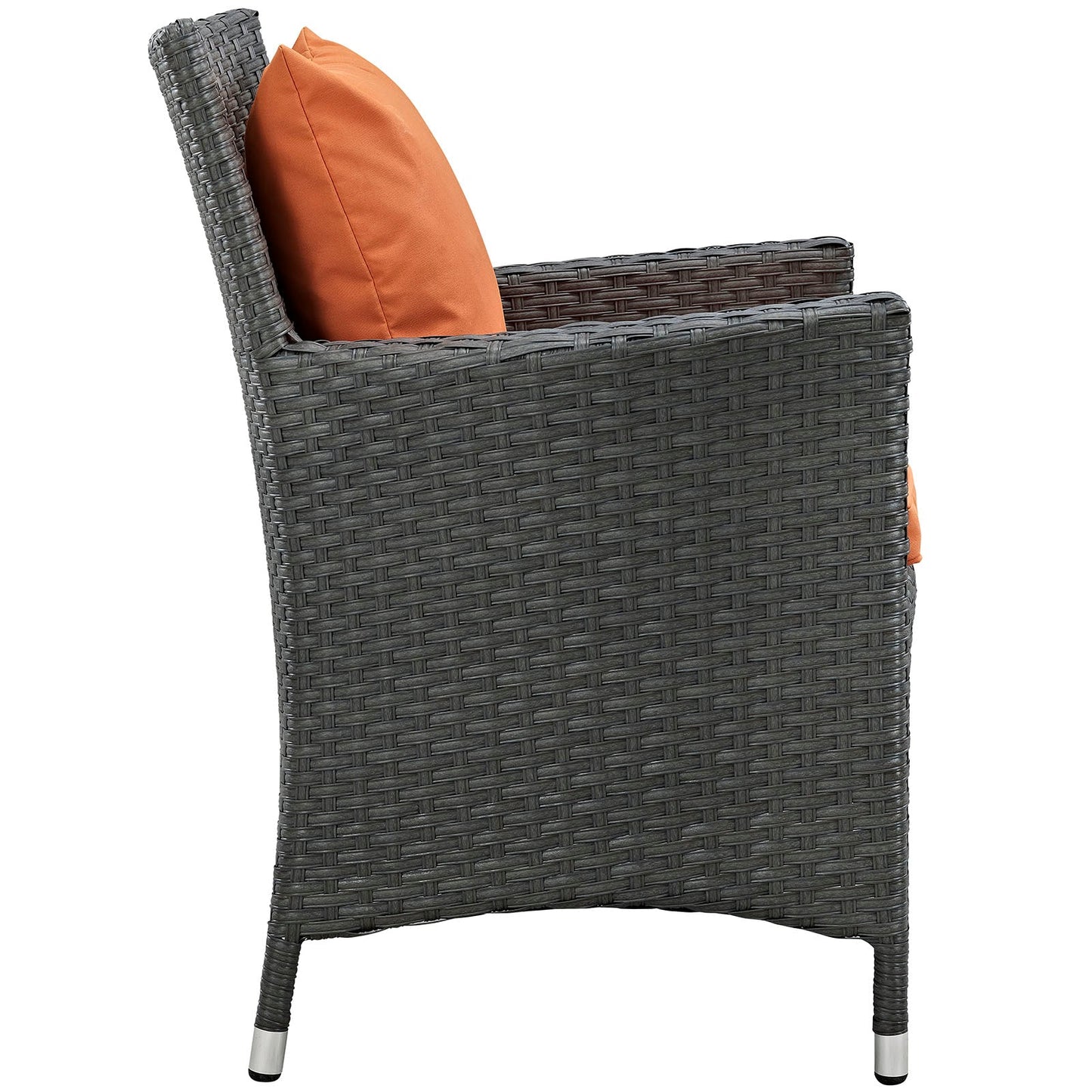 Sojourn 4 Piece Outdoor Patio Sunbrella¨ Dining Set by Modway