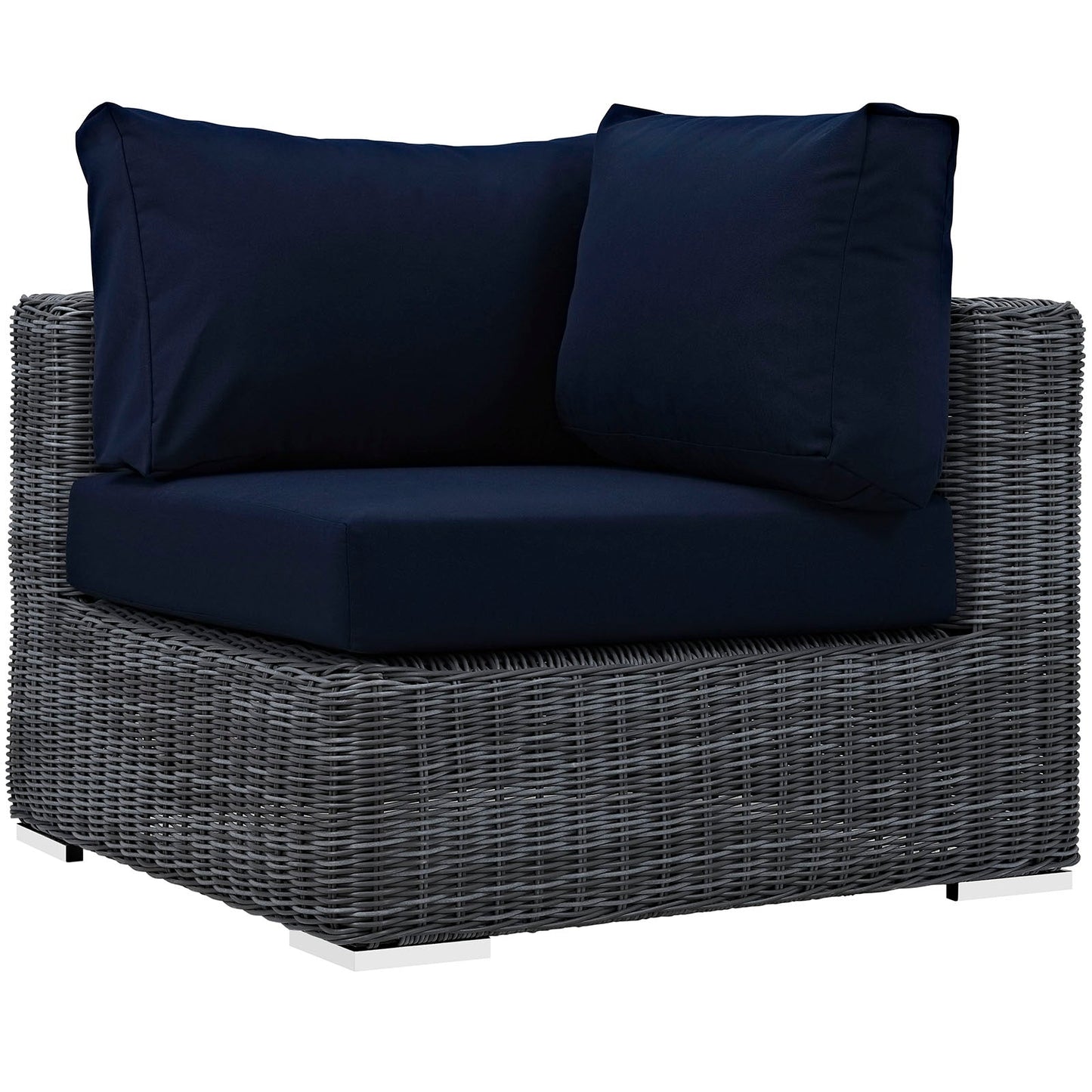 Summon 5 Piece Outdoor Patio Sunbrella¨ Sectional Set by Modway