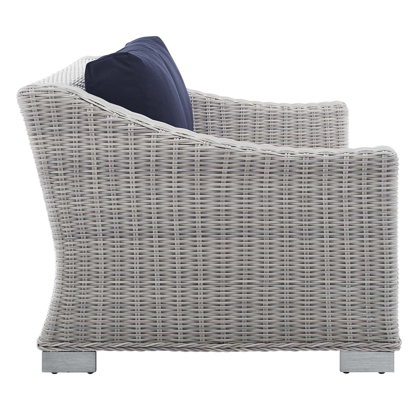 Conway 5-Piece Sunbrella¨ Outdoor Patio Wicker Rattan Furniture Set by Modway