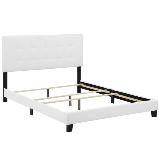 Amira Upholstered Fabric Twin Bed by Modway