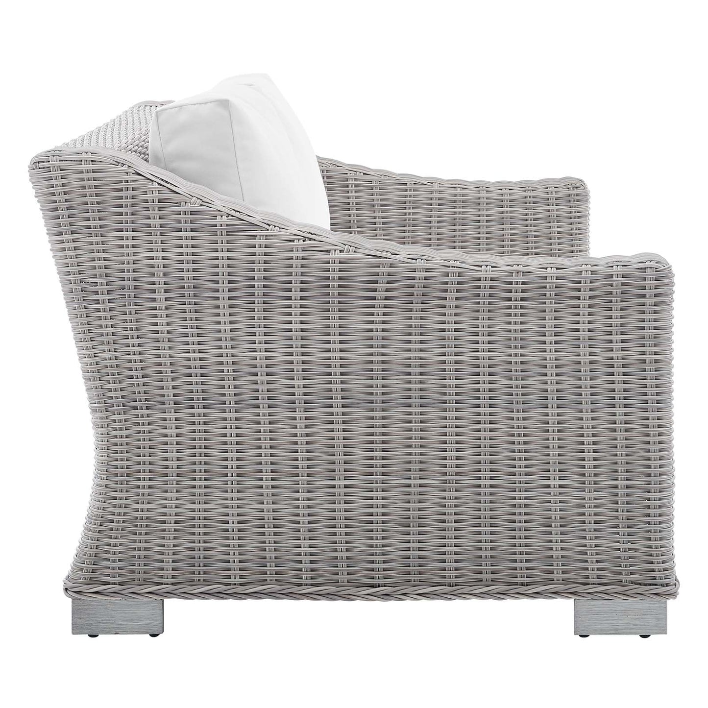 Conway Sunbrella¨ Outdoor Patio Wicker Rattan Loveseat by Modway