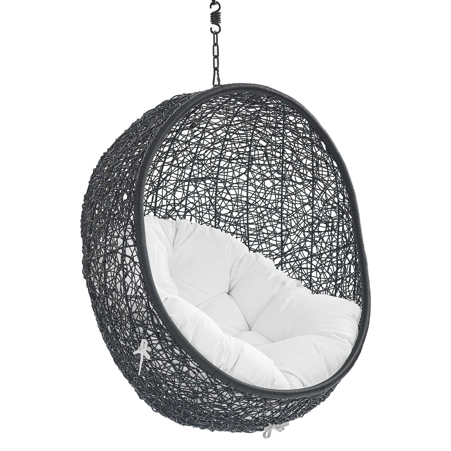 Encase Sunbrella¨ Fabric Swing Outdoor Patio Lounge Chair Without Stand by Modway