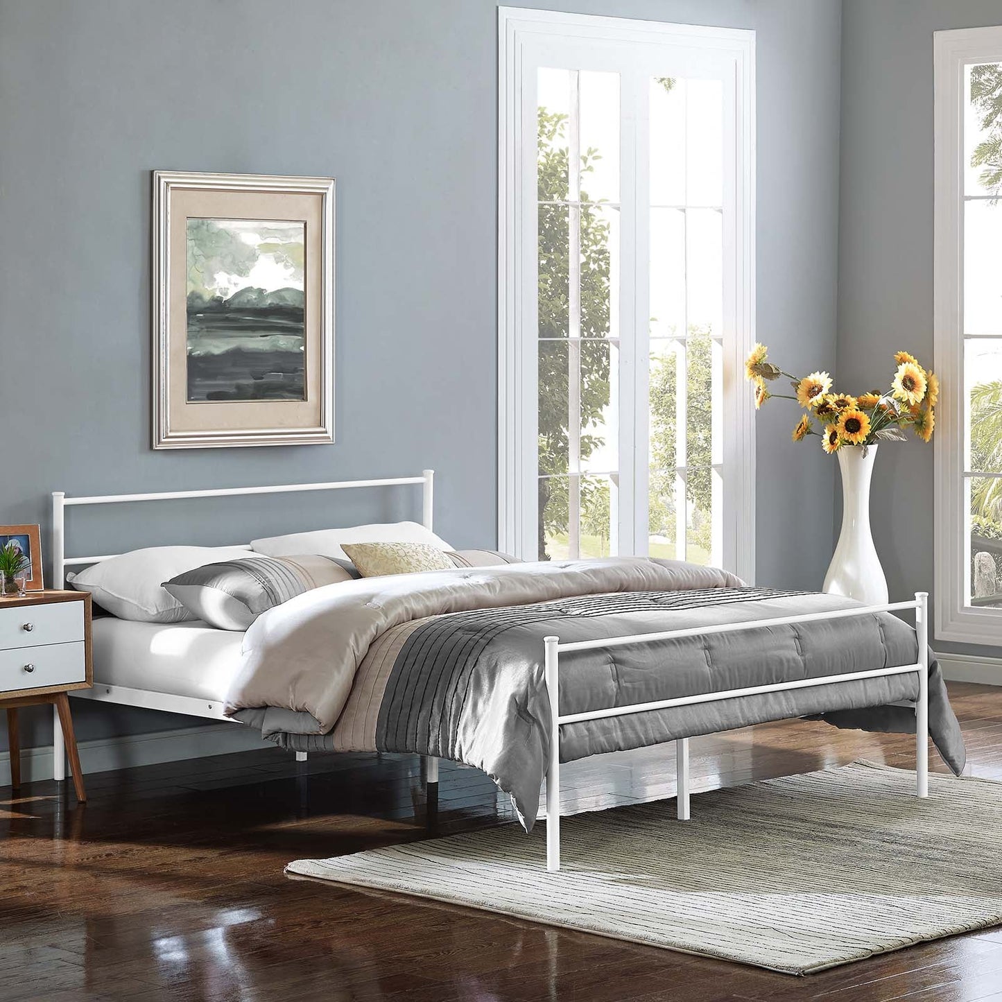 Alina Platform Full Bed Frame by Modway