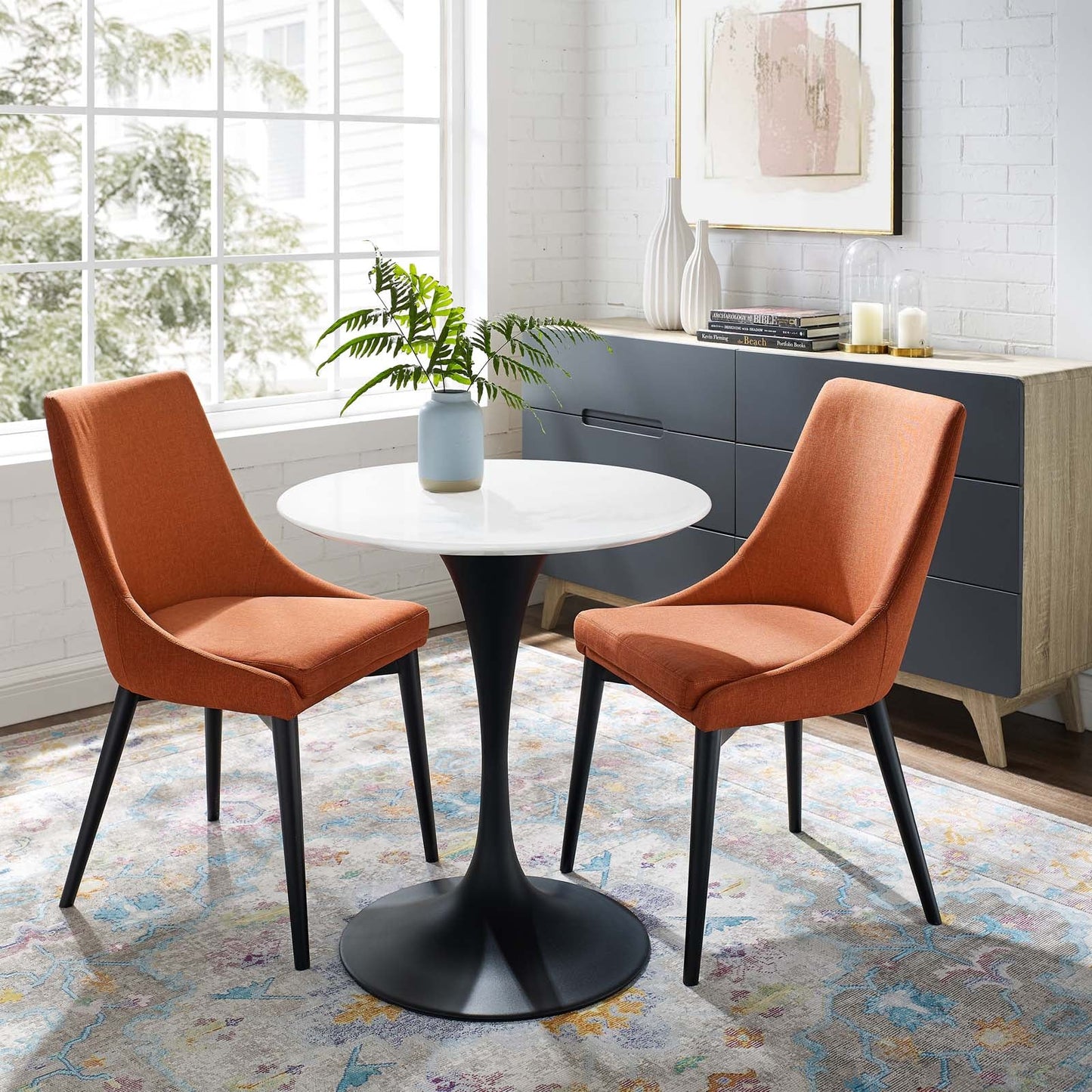 Lippa 28" Round Wood Dining Table by Modway