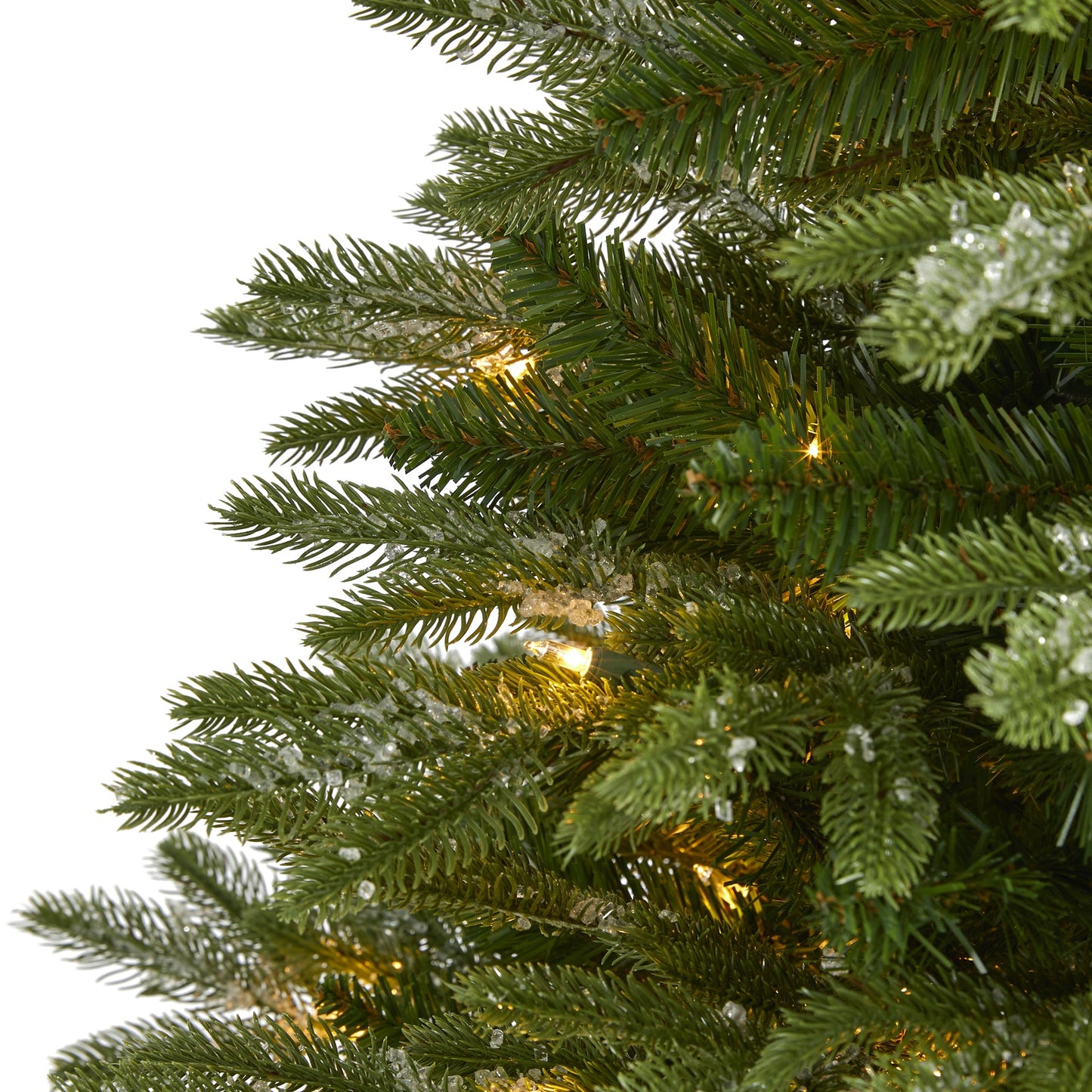 5' Snowed Grand Teton Artificial Christmas Tree with 150 Clear Lights