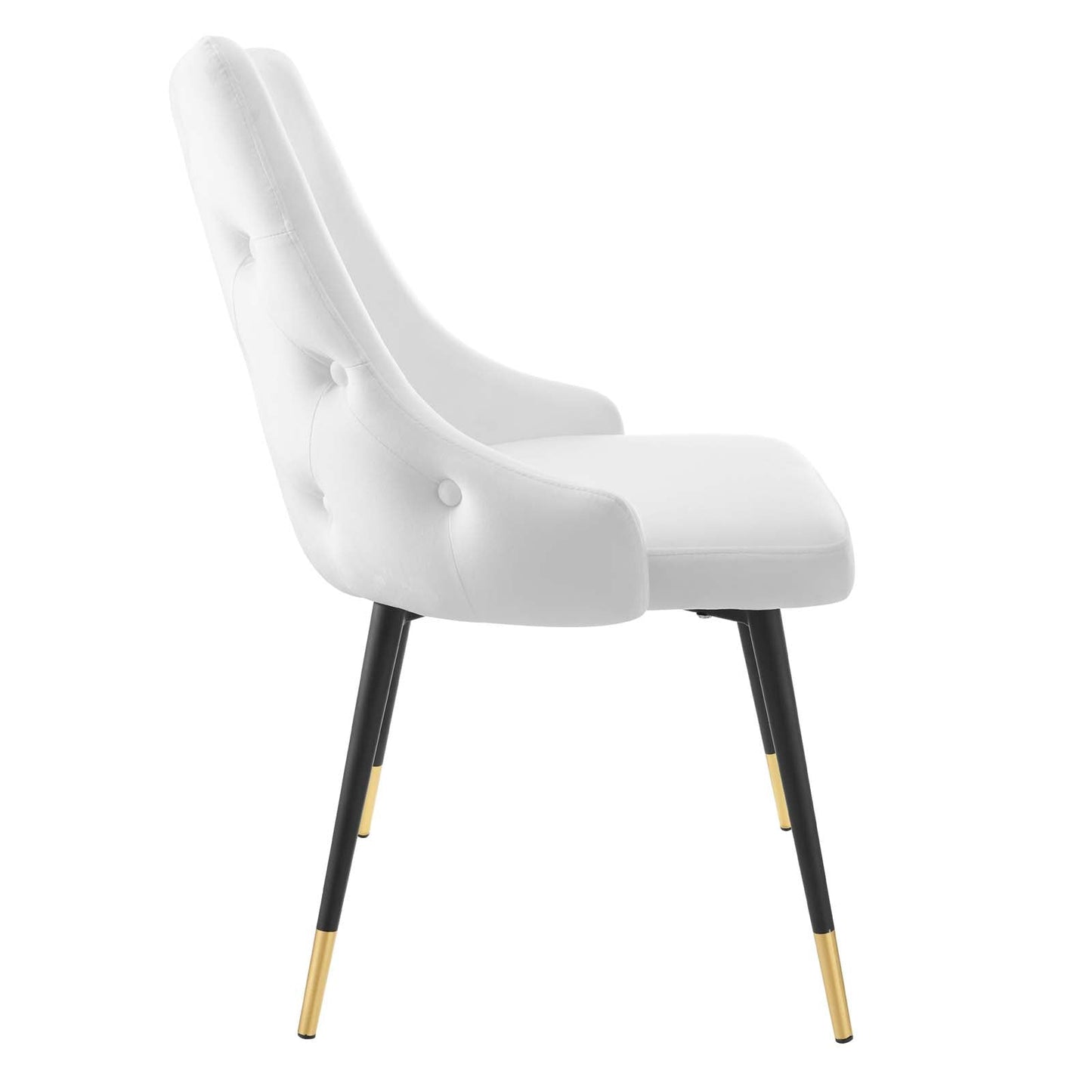Adorn Performance Velvet Dining Side Chair Set of 2 by Modway