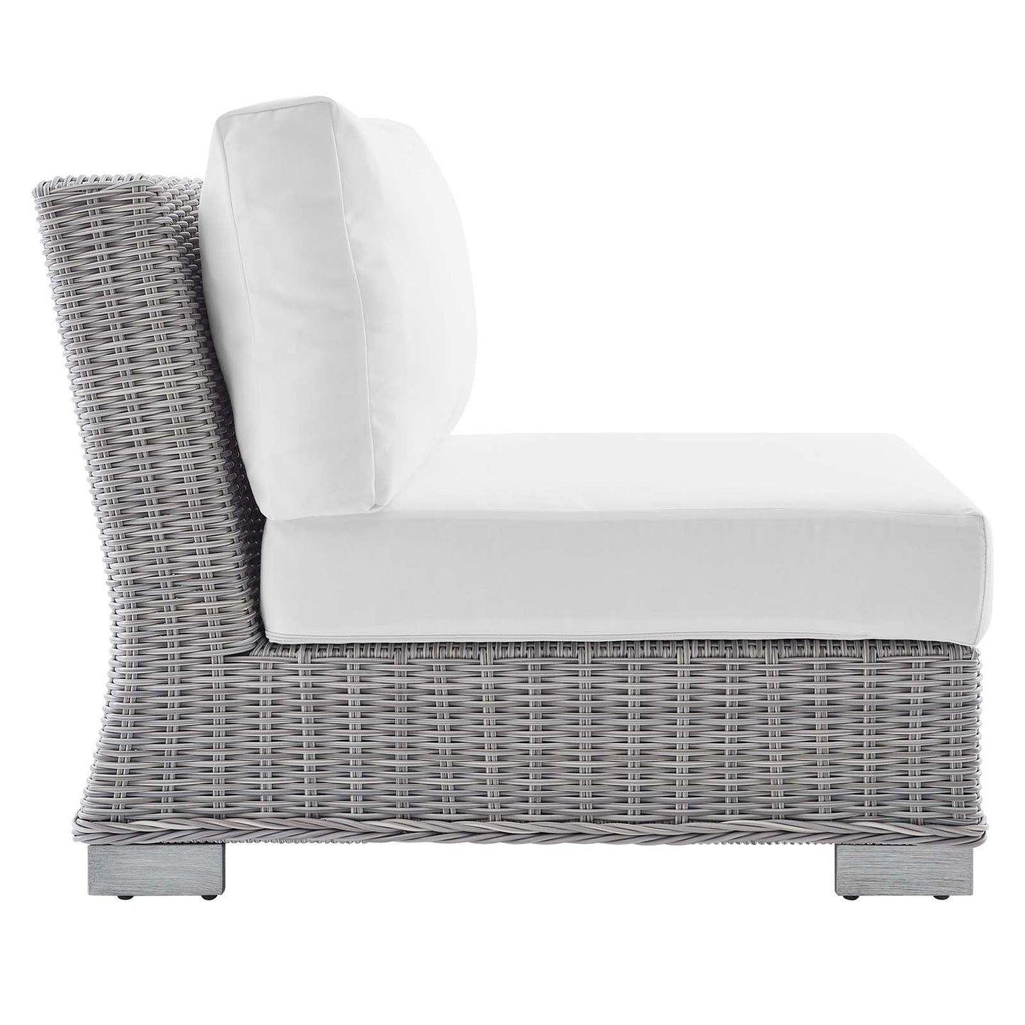Conway Sunbrella¨ Outdoor Patio Wicker Rattan Armless Chair by Modway