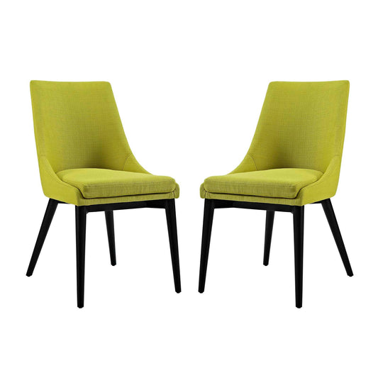 Viscount Fabric Dining Side Chair Set of 2 by Modway