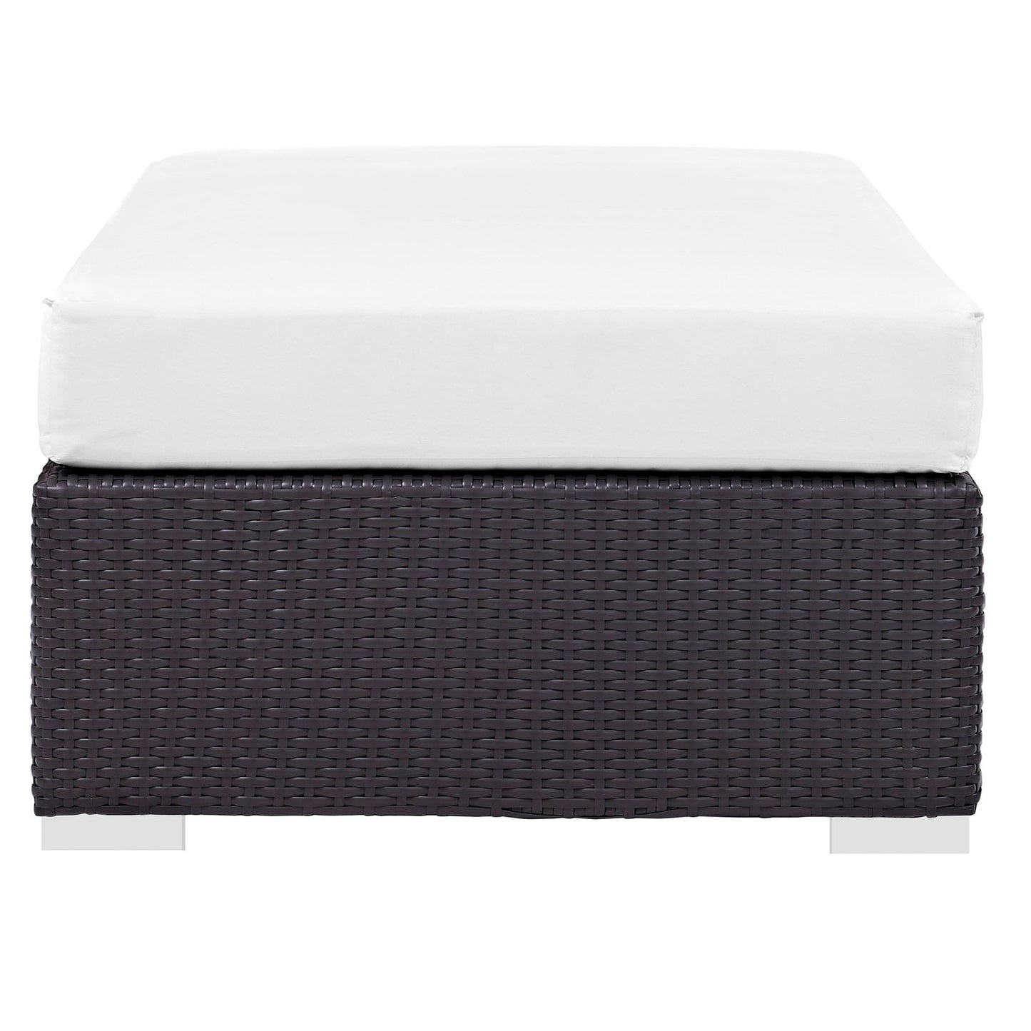 Convene Outdoor Patio Fabric Rectangle Ottoman by Modway