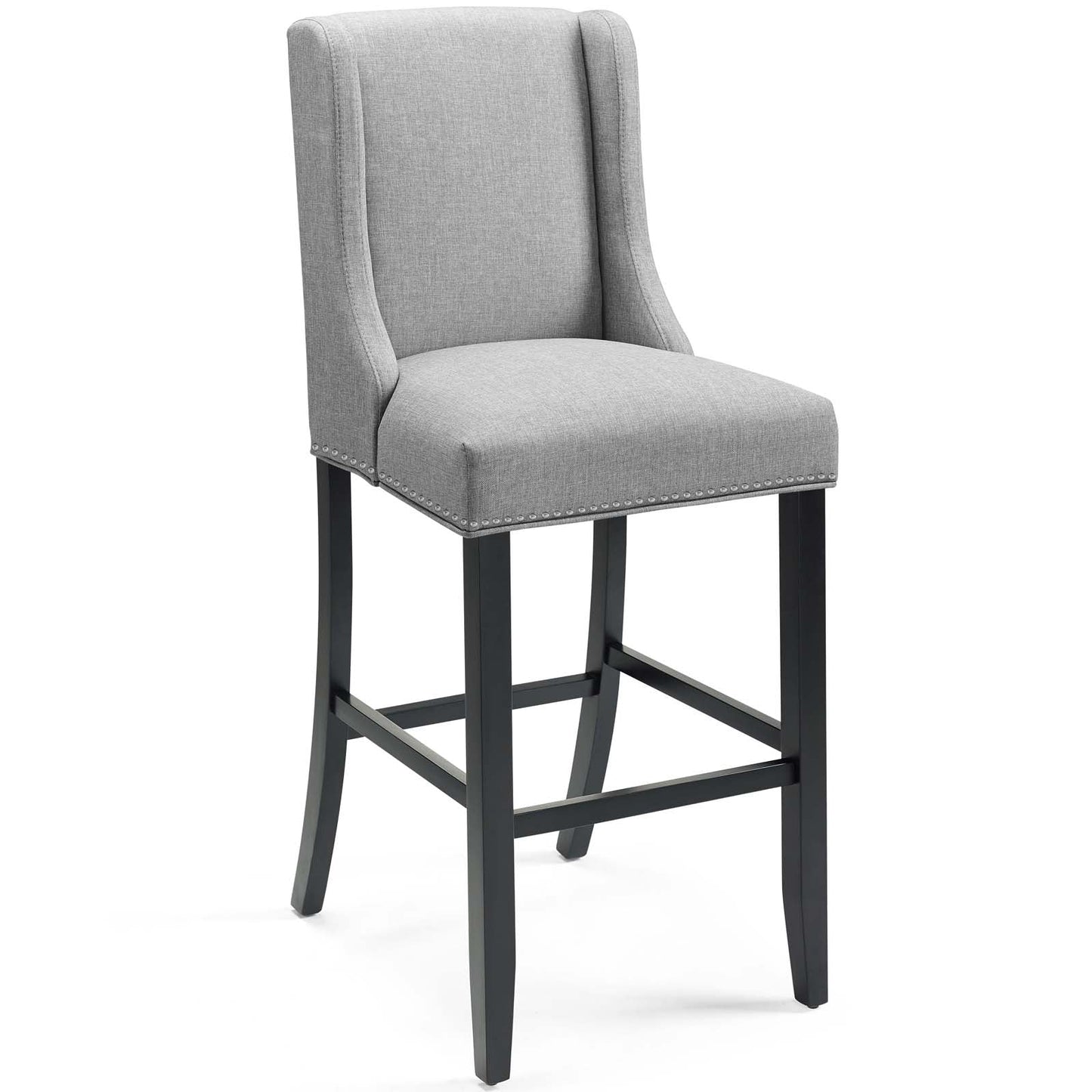 Baron Upholstered Fabric Bar Stool by Modway